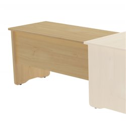 ALA PARA MESA DE OFICINA SERIE WORK 100X60 ROBLE / ROBLE ROCADA 2102AR08V24