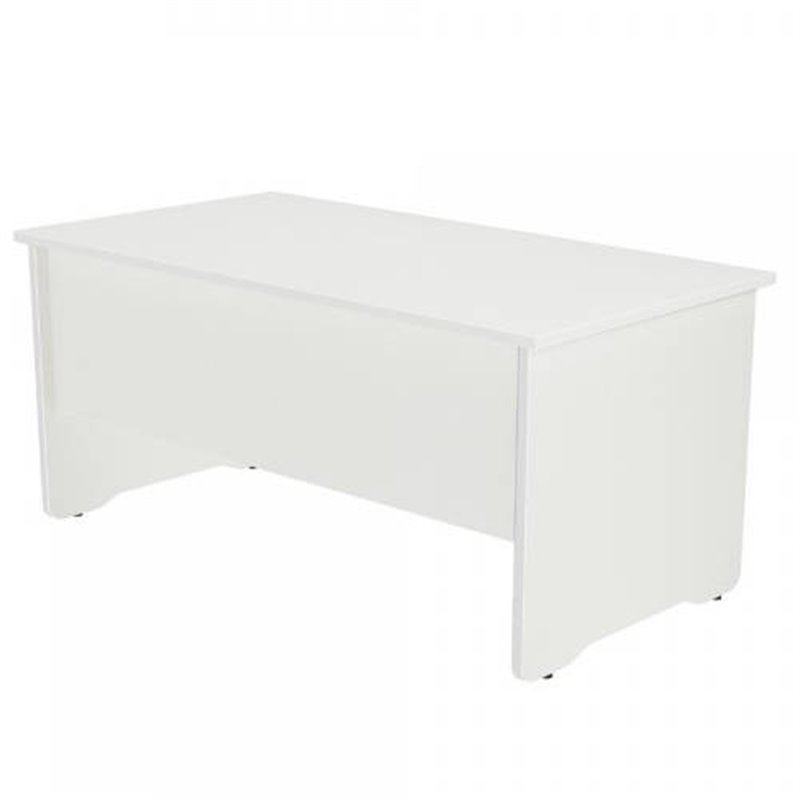 MESA DE OFICINA SERIE WORK 160X80 BLANCO / BLANCO ROCADA 2002AW04V24