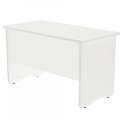 MESA DE OFICINA SERIE WORK 120X60 BLANCO / BLANCO ROCADA 2000AW04V24