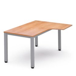 MESA DE OFICINA SERIE EXECUTIVE FORMA L DERECHA 160X110 GRIS / ROBLE ROCADA 2051AD08