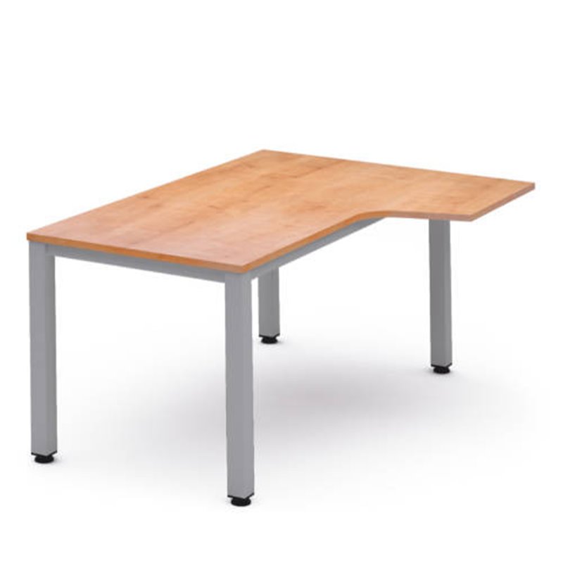 MESA DE OFICINA SERIE EXECUTIVE FORMA L DERECHA 160X110 GRIS / ROBLE ROCADA 2051AD08