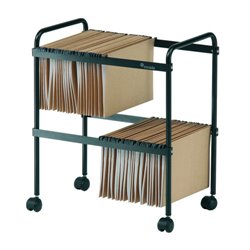 CARRO CARPETAS COLGANTES FOLIO NEGRO ROCADA 300