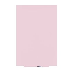 PIZARRA SIN MARCO SKINWHITEBOARD COLOR ROSA. MEDIDA 100X150CM MAGNÉTICA MODULAR ROCADA 6421R-490