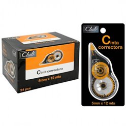 CINTA CORRECTORA 12 METROS X 5 MM. INGRAF OFFICE 320083