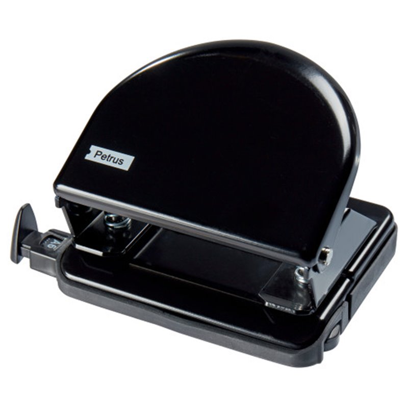 TALADRO METALICO 2 AGUJEROS MODELO 52 COLOR NEGRO PETRUS 33707