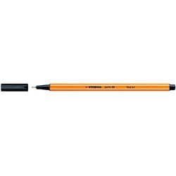 ROTULADOR PUNTA FINA POINT 88 0.4MM NEGRO STABILO 88/46
