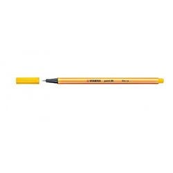 ROTULADOR PUNTA FINA POINT 88 0.4MM AMARILLO STABILO 88/44