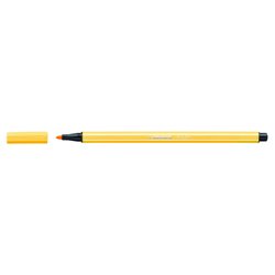 ROTULADOR PUNTA FIBRA MEDIA 1MM. PEN 68 AMARILLO STABILO 68/44