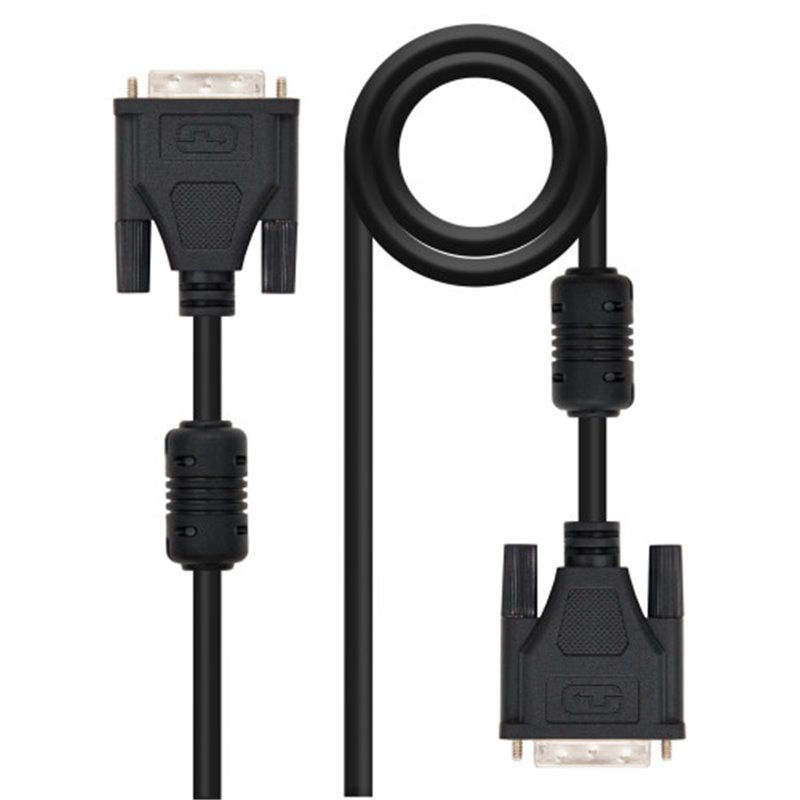 NANOCABLE  CABLE DVI SINGLE LINK 18+1, M-M, 5.0 M (10.15.0605)