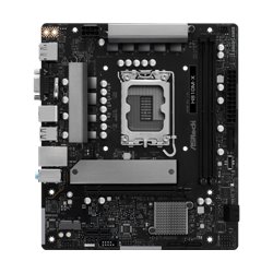 PLACA ASROCK H810M-X,INTEL,1851,H810,2DDR5,128GB,VGA+HDMI+DP,4SATA6+1M.2,2.5GBLAN,5USB3.2,MATX