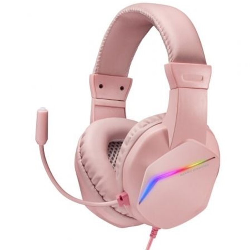 Auriculares Gaming con Micr�fono Mars Gaming MH122/ Jack 3.5/ Rosas