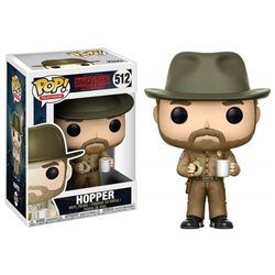 FUNKO POP! HOPPER WITH DONUT 512 - STRANGER THINGS