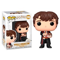 Funko Harry Potter Neville Longbottom con libro de monstruos 116