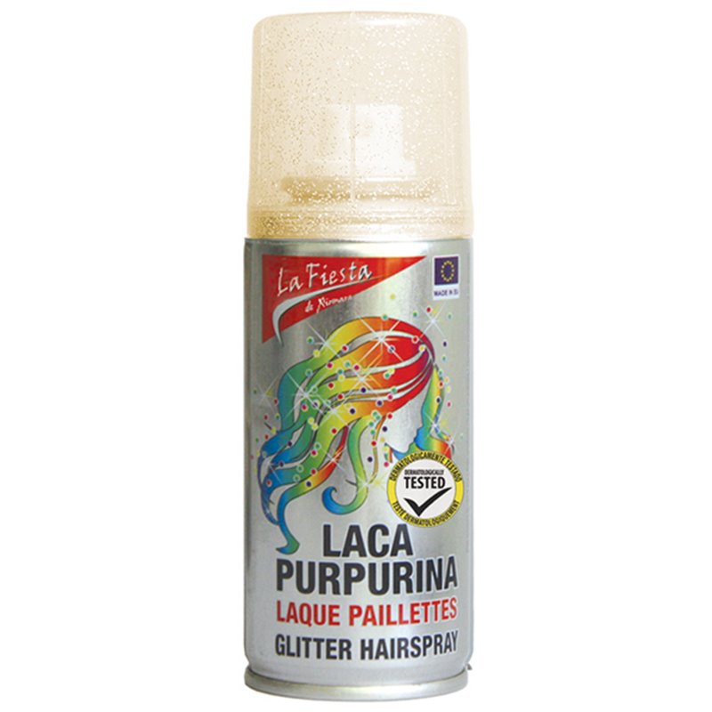 LACA DE PELO PURPURINA 100 ML.