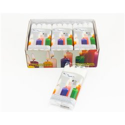 Velas Cilindrica, Pack 4 - 175x20 mm