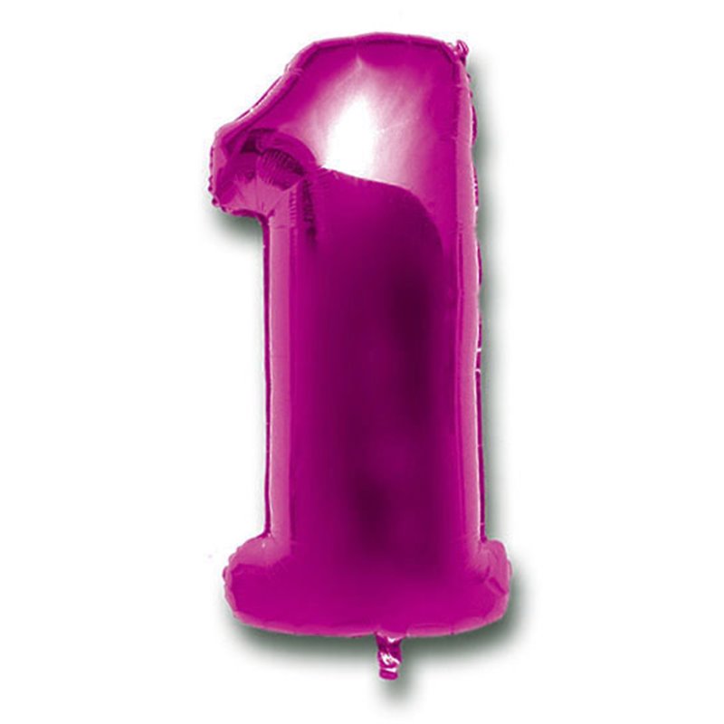 GLOBO NUMERO INFLABLE -  60 CM