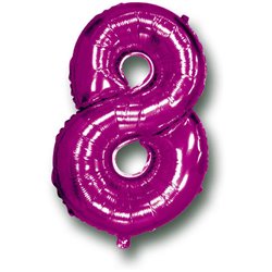 GLOBO NUMERO INFLABLE -  60 CM