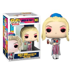FUNKO POP HEROES! HARLEY QUINN 303 - BLACK MASK CLUB