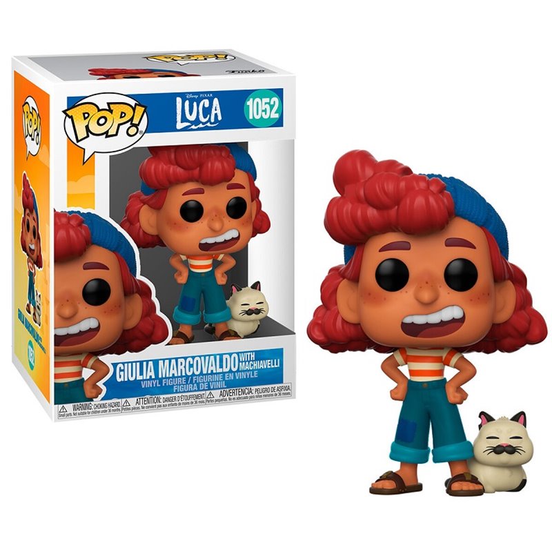 FUNKO POP! GIULIA MARCOVALDO - 1052 LUCA DISNEY