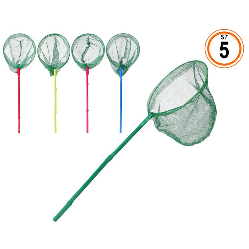 SALABRE BAMBU 40CM PLASTICO Y METAL 20CM 5 ST.