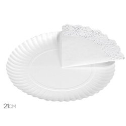 BANDEJA CARTON REDONDA + BLONDA