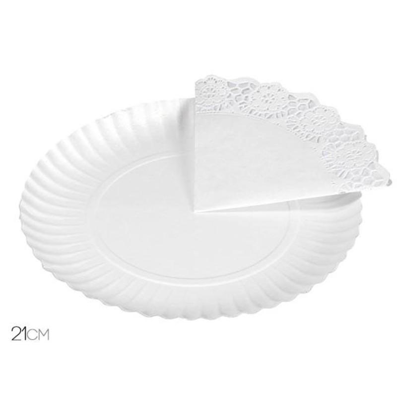 BANDEJA CARTON REDONDA + BLONDA