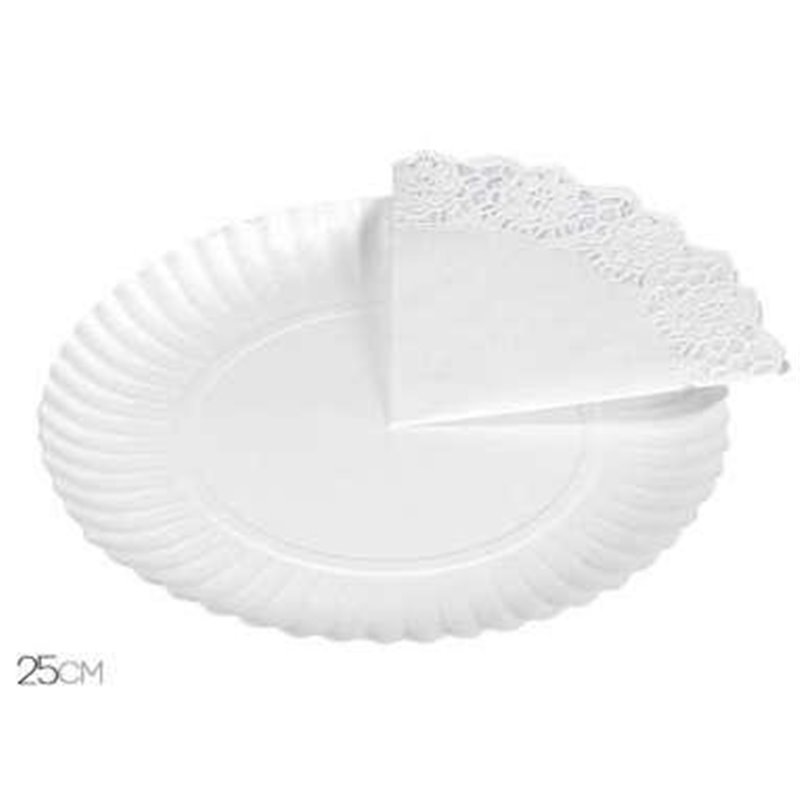 BANDEJA CARTON REDONDA + BLONDA