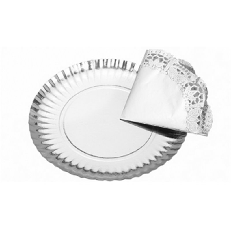 BANDEJA CARTON REDONDA + BLONDA