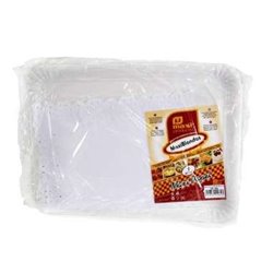 BANDEJA CARTON RECTANGULAR C/BLONDA