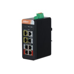(DH-IS4207-4GT-120) DAHUA SWITCH INDUSTRIAL L2 MANAGED 4 1000M GESTIONABLE POE 2.0 WATCHDOG