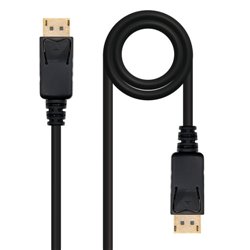 Nanocable Cable DisplayPort, DP/M - DP/M, Negro, 0.5 m