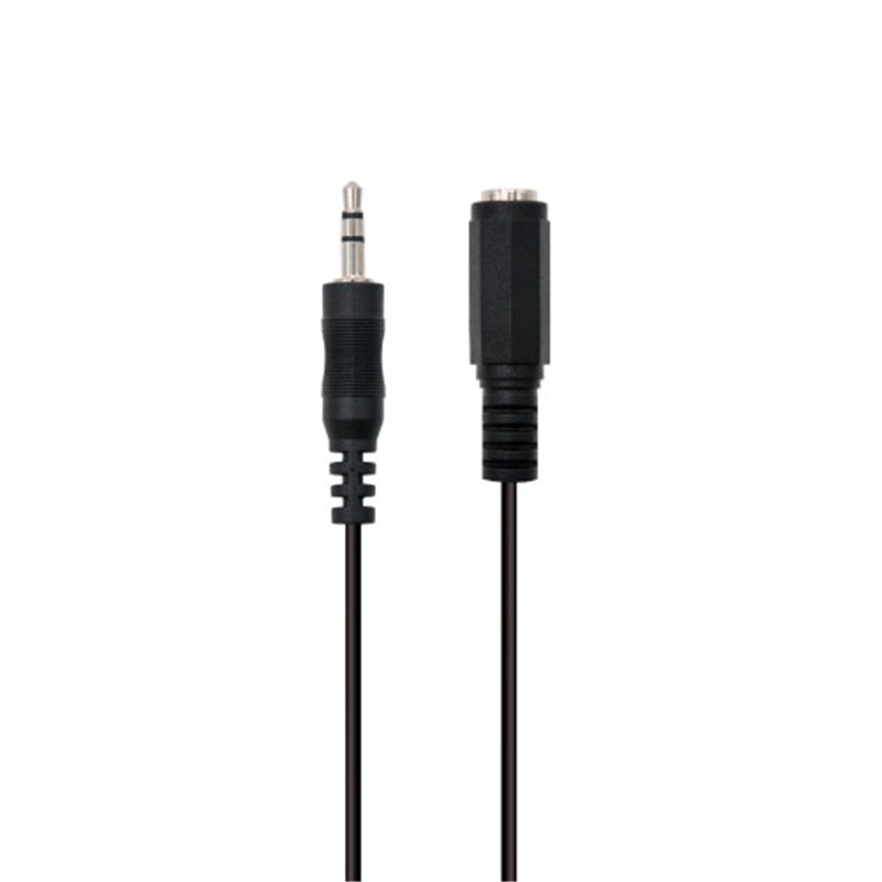 Ewent EC1652 cable de audio 5 m 3,5mm Negro