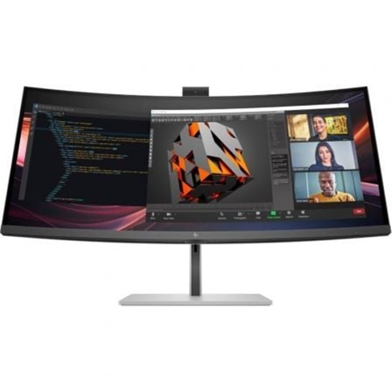 Monitor Profesional Ultraparon�mico Curvo HP Pro serie 7 34"/ WQHD/ Webcam/ Multimedia/ Regulable en Altura/ Plata