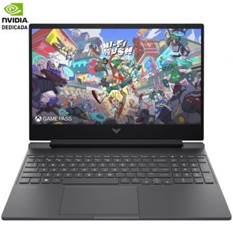 Port�til Gaming HP Victus 15-FA2707NS Intel Core i5-13420H/ 32GB/ 512GB SSD/ GeForce RTX 4050/ 15.6"/ Sin Sistema Operativo