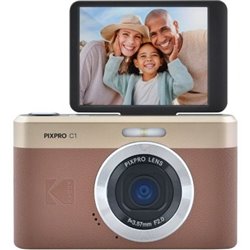 C�mara Digital Kodak Pixpro C1/ 13MP/ Zoom �ptico 4x/ Marr�n