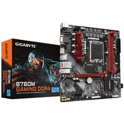 Placa Base Gigabyte B760M GAMING DDR4 Socket 1700/ DDR4/ PCIe 4.0/ Micro ATX