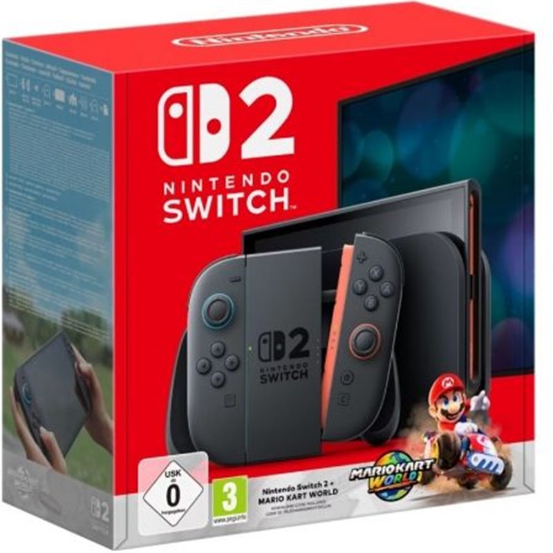 Nintendo Switch 2/ Incluye C�digo Juego Mario Kart World