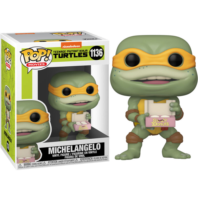 FUNKO POP! MICHELANGELO 1136 - TORTUGAS NINJA MUTANTES