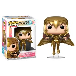 FUNKO POP! WONDER WOMAN VUELO ARMADURA DORADA 324 - WW84