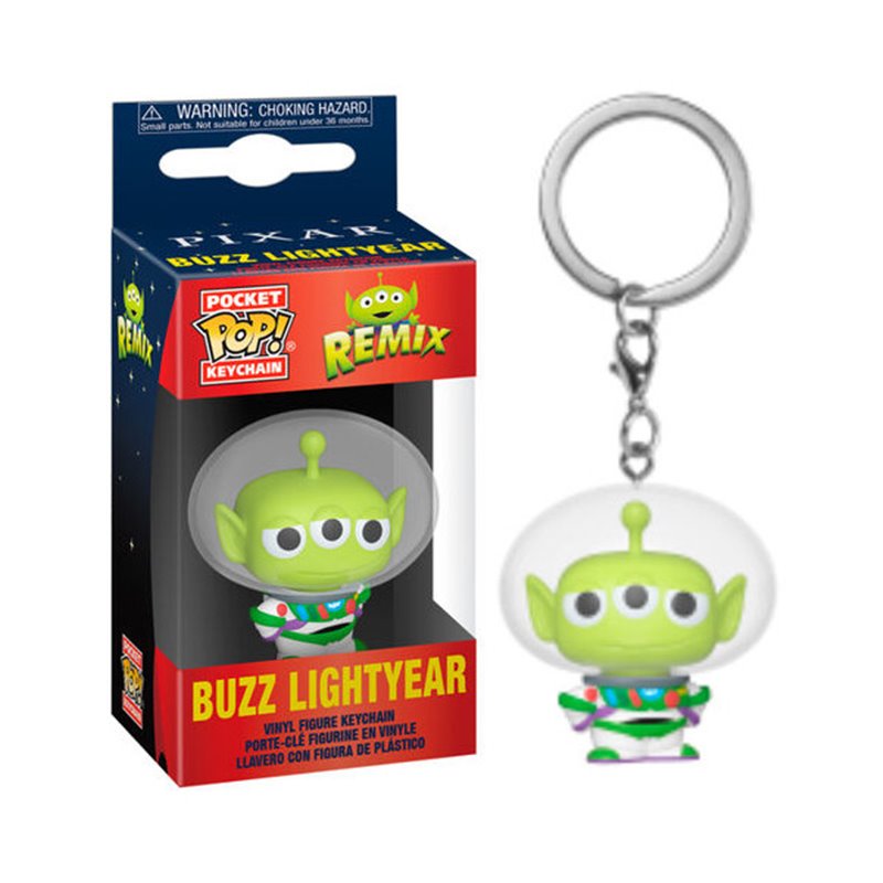 LLAVERO POCKET POP ALIEN REMIX BUZZ LIGHTYEAR
