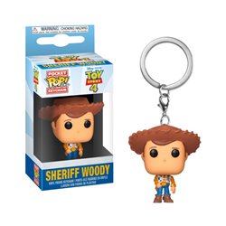 LLAVERO POCKET POP  SHERIFF WOODY - TOY STORY 4