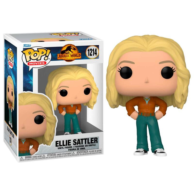 FUNKO POP! DR. ELLIE SATTLER 1214 - JURASSIK WORLD