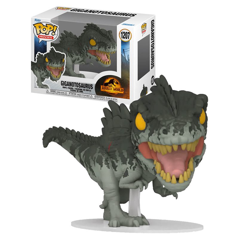 FUNKO POP! GIGANOTOSAURUS 1207 - JURASSIK WORLD