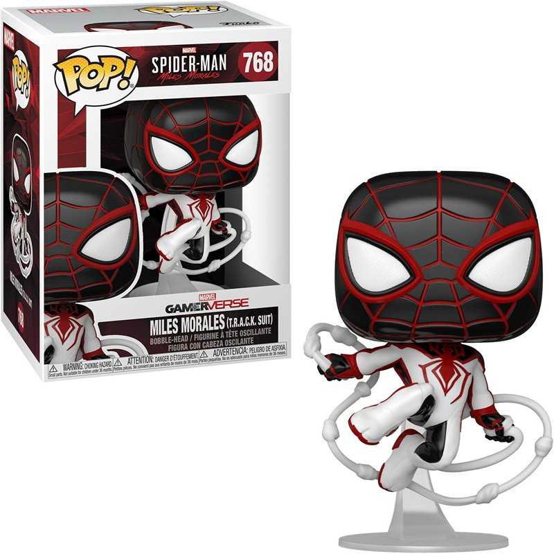 FUNKO POP TV SPIDER-MAN 768-MILES MORALES(T.R.A.C.K. SUIT)