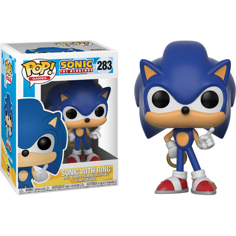 FUNKO POP! SONIC CON ARO 283 - SONIC THE HEDGEHOG