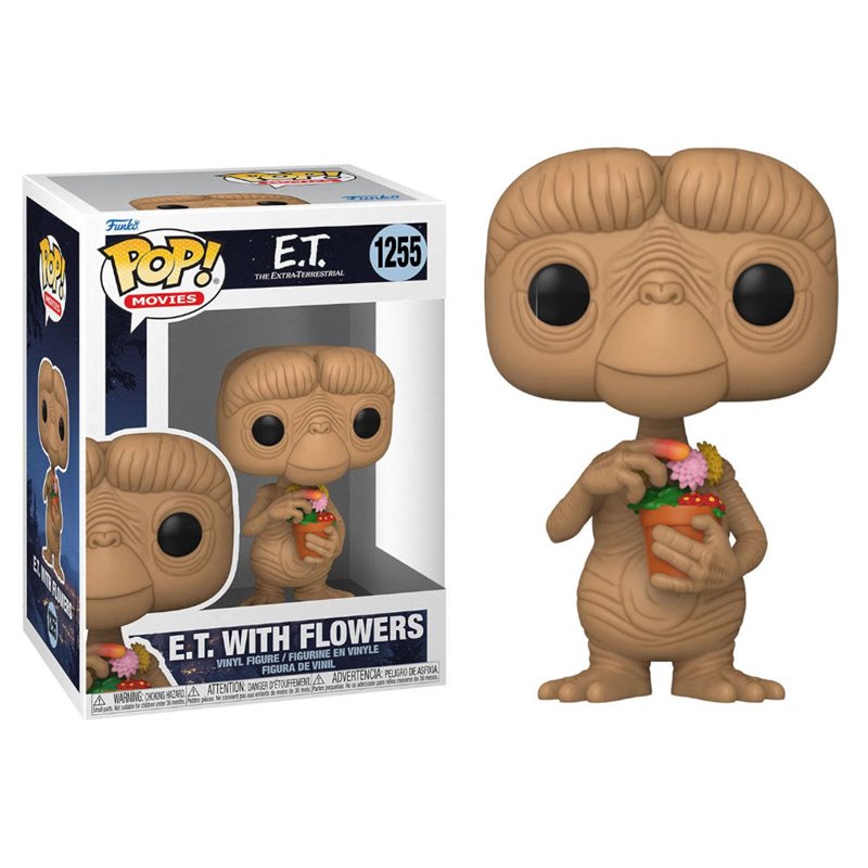FUNKO POP! E.T 1255 - EL EXTRATERRESTRE 40th E.T FLOWES