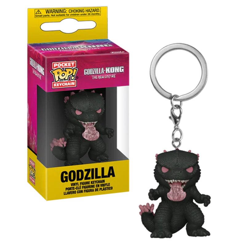 LLAVERO POCKET POP GOZILLA KONG