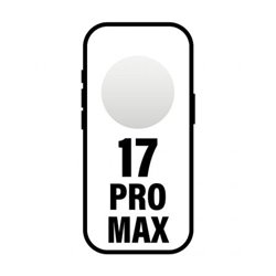 Smartphone Apple iPhone 17 Pro Max 512GB/ 6.9"/ 5G/ Plata