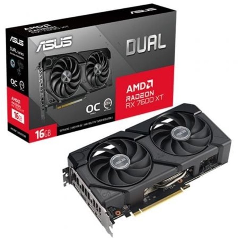 Tarjeta Gr�fica Asus Dual Radeon RX 7600 XT OC/ 16GB GDDR6