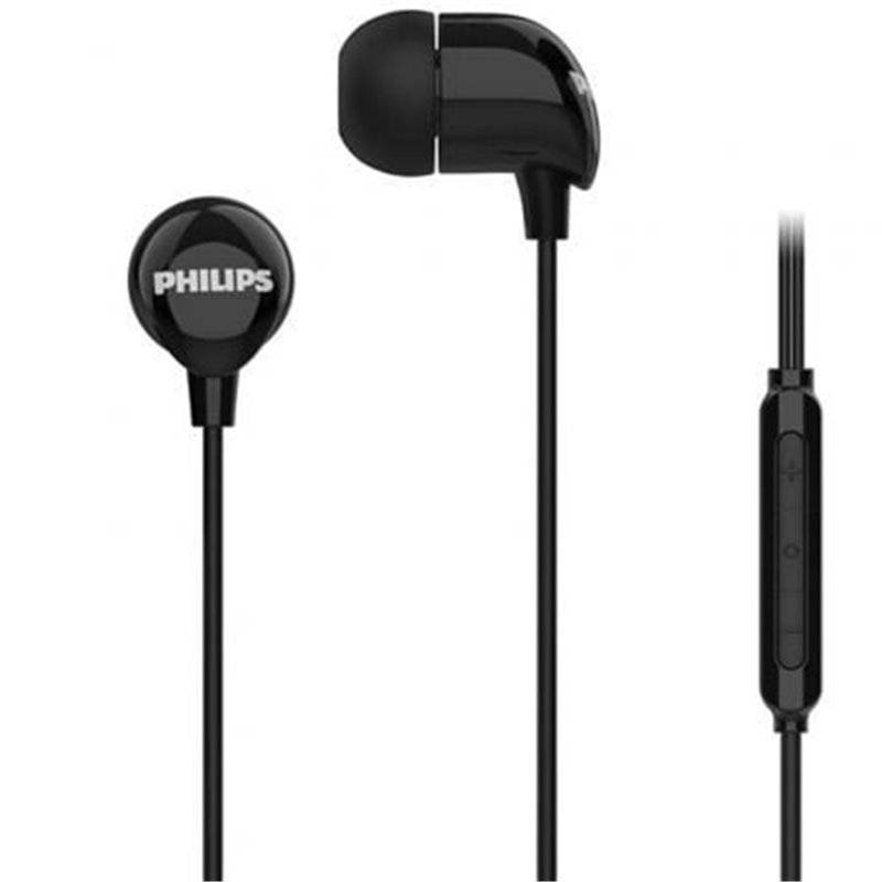 Auriculares Intrauditivos Philips TAE2146BK/ con Micr�fono/ USB Tipo-C/ Negros